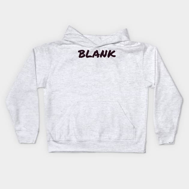 Blank Kids Hoodie by Southside Jeffrey